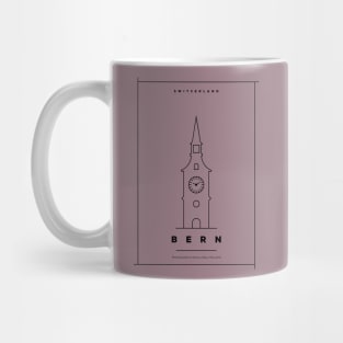 Bern Minimal Poster Mug